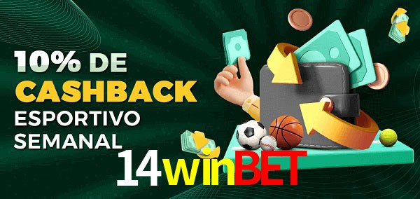 10% de bônus de cashback na 14winbet